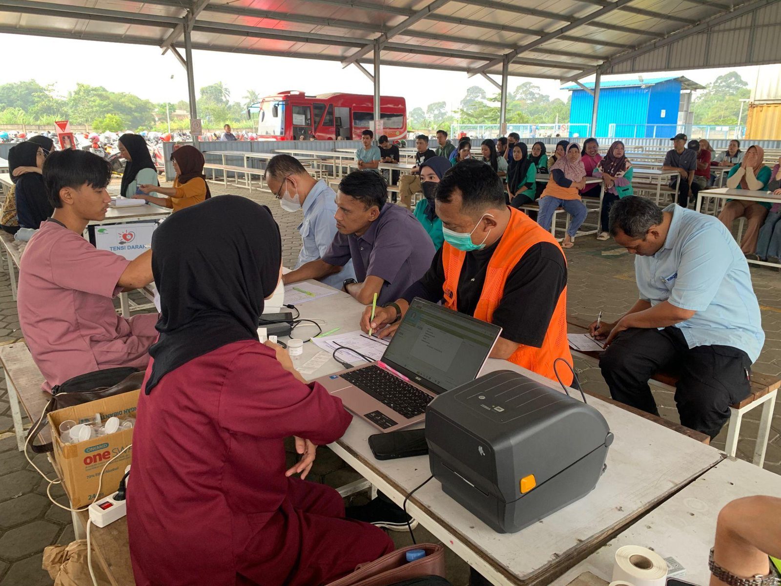 MCU on-site di lokasi kerja